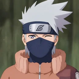 a picture of kakashi's real face without the mask