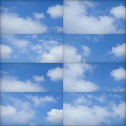 equirectangular projection, seamless, sky
