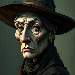 3 d cell shaded portrait painting of witch, 3 d cell shaded cubism, in the style of picasso, elegant, highly detailed, artstation, art by picasso 3 d cell shaded unreal engine