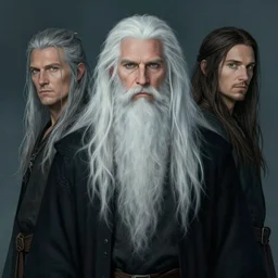 a drawing of a tuatha de danann with long hairs in the style of alan lee and marc simonetti and emil melmoth, cinematic lighting