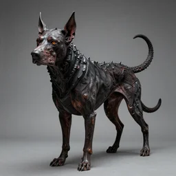 an evil dog by H.R. giger
