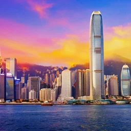 fallout hong kong causeway bay concept art, vibrant colors, 8 k photorealistic, hd, high details, trending on artstation