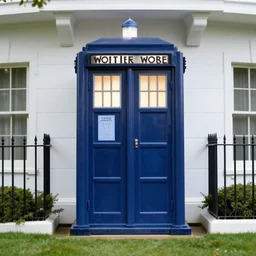 tardis in the white house