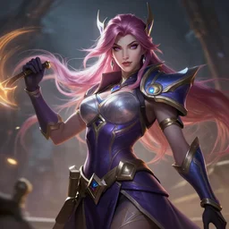 realistic still of league of legends lux amazing details 8 k beautiful ultra realistic sharp focus cinematic lightning in the style of artgerm