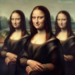 3 d render of mona lisa as goth, elegant, detailed, fantasy, hd shot, digital portrait, beautiful, artstation, comic style, unreal engine, by artgerm, guy denning, jakub rozalski, magali villeneuve and charlie bowater