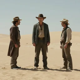 extremely detailed by roger deakins, jeremy mann, cinematography, film still, ( the blood meridian, desert horizon, dark clouds and lightning )
