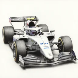 intricate five star sports car racing by monica lee, colored pencil on paper, high detail, skin texture, photo realistic, hyperrealism, matte finish, high contrast, 3 d depth, masterpiece, vivid colors, artstationhd