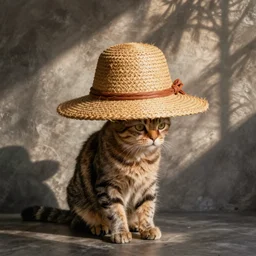 Le chat dans le chapeau dessiné par lorenzo mattoti