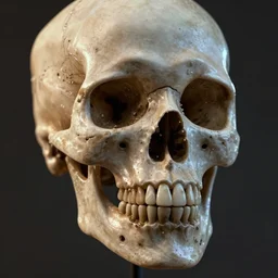 close - up shot of cosmic skull, houdini, blender, render, photorealism, arnold, xgen, mari, artgerm, hyper detailed, digital art, trending in artstation, cinematic lighting, studio quality, smooth render, unreal engine 5 rendered, octane rendered, art style by klimt and nixeu and ian sprigger and wlop and krenz cushart