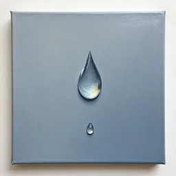painting on canvas, watedrops, water droplets, acrylic painting, acrylic pouring, painting, influencer, artstation - h 8 0 0