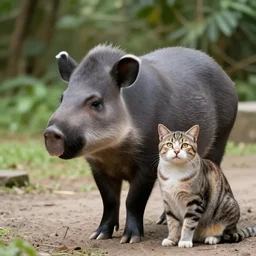 tapir and cat hybrid, award winning photo