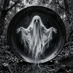wet plate photography demon ghost, beksinski, barlowe