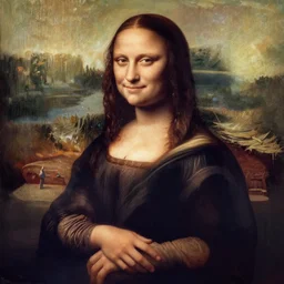 scarlett johansson painted by leonardo da vinci, renaissance art style