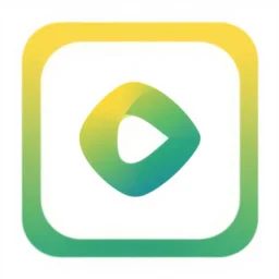 square app icon for odoo, two color, vector