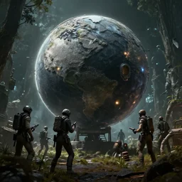 war of the worlds, volumetric lighting, cinematic, unreal engine