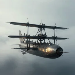 ian mcque, flying boats, necromunda, fog