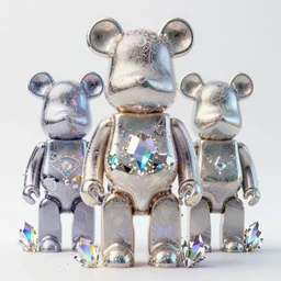 care bears art style by alberto seveso, iridescent beautiful magical treasure, sharp focus, raytracing, intricate linework, bright precious crystals, 4 k detailed hyperrealistic concept art by artem chebokha, makoto shinkai