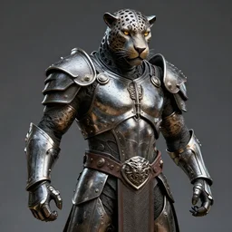 warrior with metal jaguar armour, highly detailed, 4 k, hdr, smooth, sharp focus, high resolution, award - winning photo, artgerm, photorealistic