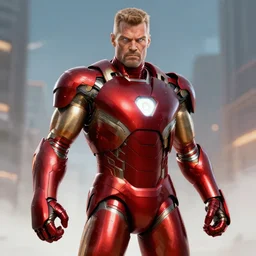 mcu iron fist, art station, 4 k