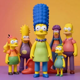 hyperrealistic rendering, flesh monster marge simpson by donato giancola and greg rutkowski and wayne barlow and zdzisław beksinski, action figure, sofubi, studio lighting, colored gels, colored background, xf iq 4, 1 5 0 mp, 5 0 mm, f 1. 4, iso 2 0 0, 1 / 1 6