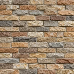 a brick wall stone tile texture multicolor irregular diffuse albedo high detail 8k macro details seamless pattern paint chips
