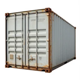 rusty shipping container, expired ilford,