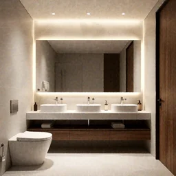 a modern bathroom designed by zaha hadid