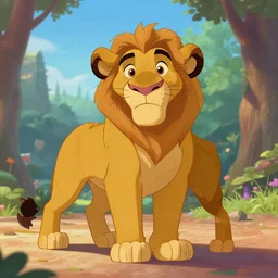 lioness Disney arstation