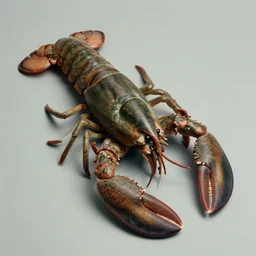 1950s lobster . muted colors by Jean-Baptiste Monge