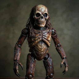 scary photo of animatronic