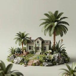 environment art, muted