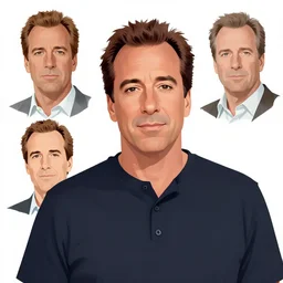 a study of cell shaded portrait of jerry seinfeld 14 concept art, llustration, post grunge, concept art by josan gonzales and wlop, by james jean, Victo ngai, David Rubín, Mike Mignola, Laurie Greasley, highly detailed, sharp focus, alien, Trending on Artstation, HQ, deviantart, art by artgem
