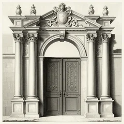 gates of paradise, mezzotint by john martin