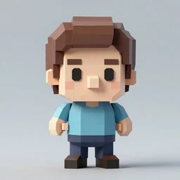 a low poly Paul McCartney