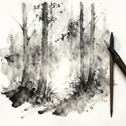 zen forest ink - s 1 5 0