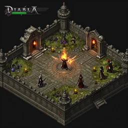 diablo 2 isometric screenshot