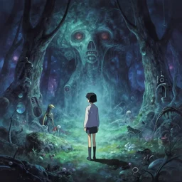 a high definition screenshot from the haunting and strange science fiction anime anime anime film ; a strange and ethereal dreamscape, digital painting by makoto shinkai, moebius moebius, surrealism, trending on artstation