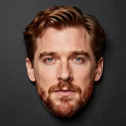 kevin bacons face in the shape of a slice of bacon, photography