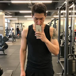 that guy with the big nose bothering you at the gym