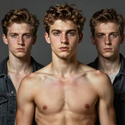 portrait of a handsome young greek god hunk, art by denys tsiperko and bogdan rezunenko and franz xaver kosler, hyperrealism