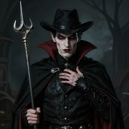 a beautiful portrait of a vampire hunter by berthold woltze, gothic, lovecraft, trending on artstation