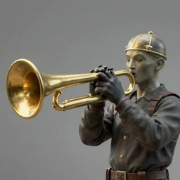 The death trumpet, 4k post-processing highly detailed matte painting