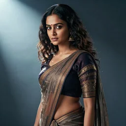 turanga leela in a live action movie, dramatic lighting, 8 k, photo realistic, studio shot