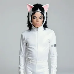 michael jackson in a cat suit