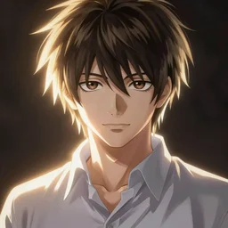 Portrait of Light yagami from Death note by Mandy Jurgens