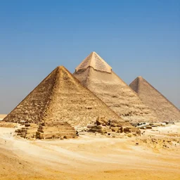 a photo of the pyramids