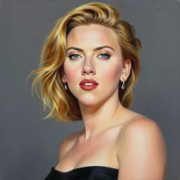 a beautiful painting of scarlett johansson by jean giraud moebius, award winning painting, hyperdetailed, detailed
