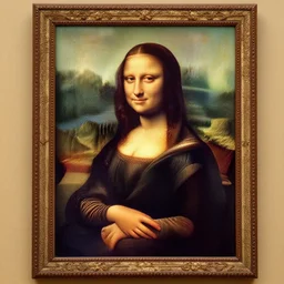 Mona Lisa painted by Henri Matisse