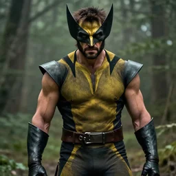 wolverine on twin peaks, ultra realistic, mike judge