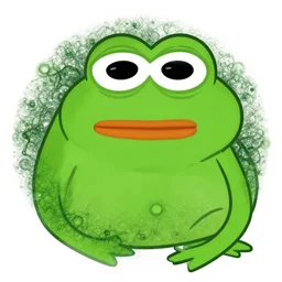 super rare pepe kek with feels good pepe frog meme kek memetic algae fractal kek chaos super rare pepe meme frog kek